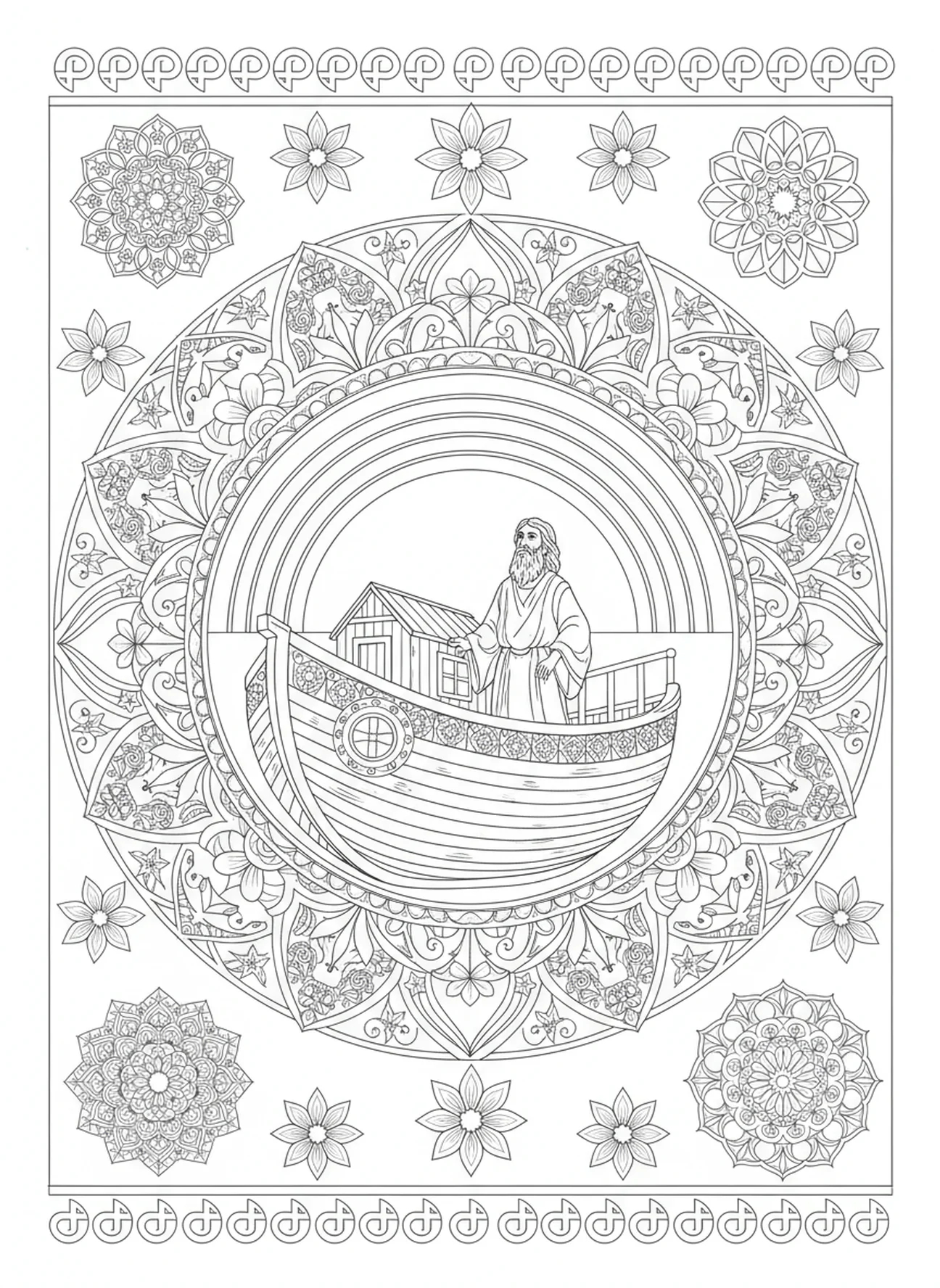 Jesus giving up his spirit, Crucifixion coloring page for kids age 5-10